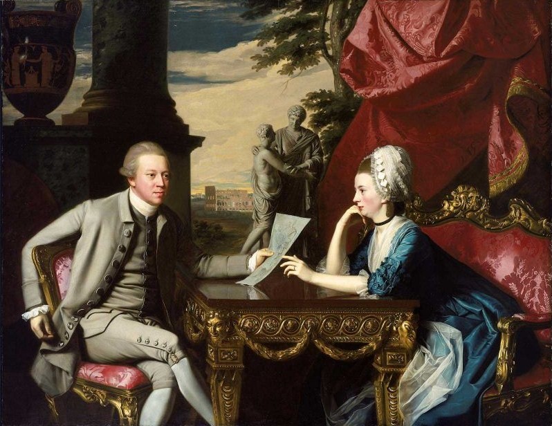 Mr. And Mrs. Ralph Izard by John Singleton Copley, 1775